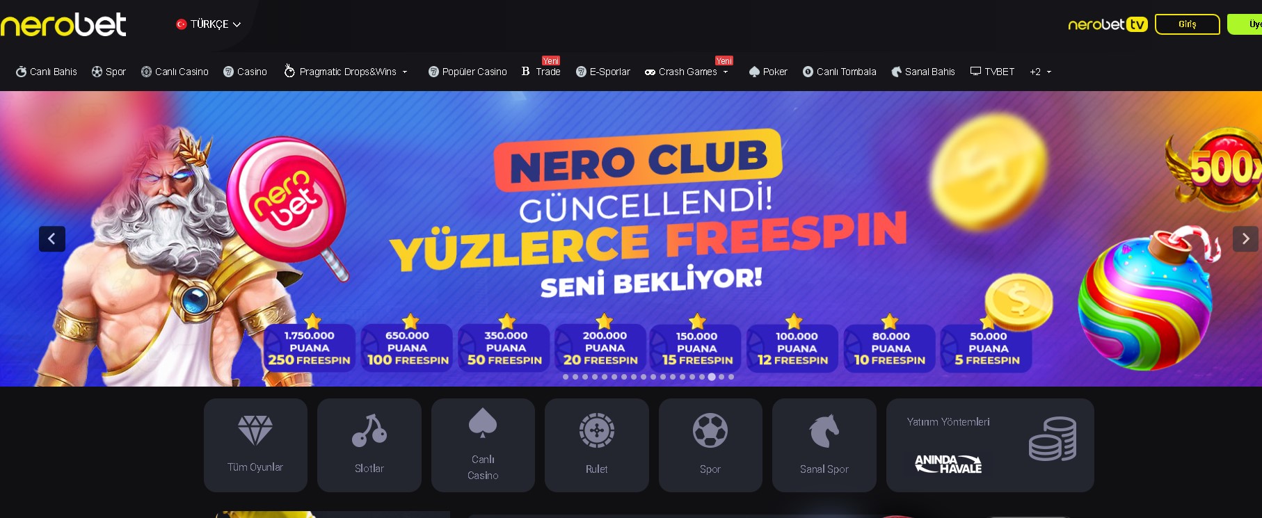 Nerobet Mobil Giriş